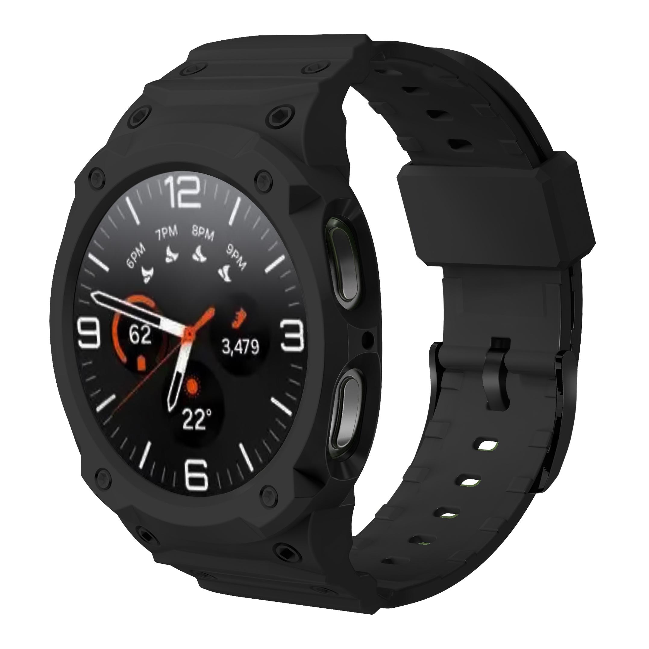

2 IN 1 Strap for Samsung Galaxy Watch 8 40 44mm TPU Case+Band for Galaxy 8 44 40mm Screen Protector Cover Bumper Sport Bracelet for galaxy 8 40mm