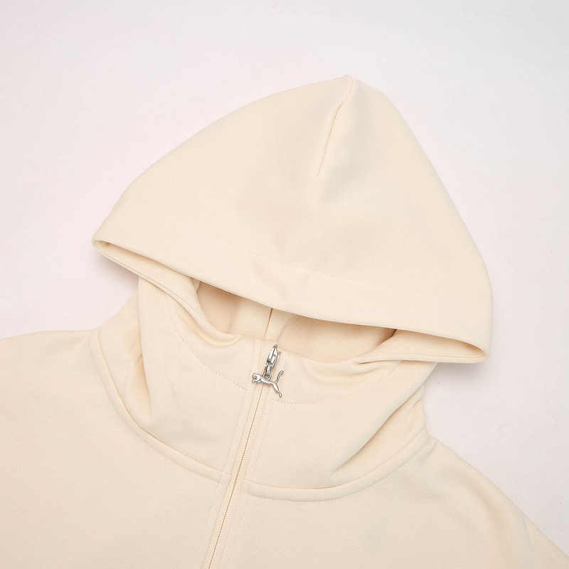 New PUMA SelectCLASSICS Sweatshirt Women's Almond Candy Color 631553-87