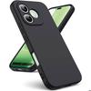 Case for Honor 600 Lite, Ultra-Thin Lightweight Shockproof Liquid Silicone Protection - Black