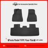 Eco-Friendly Waterproof XPE Car Floor Mats & Odorless Trunk Mat for Tesla Model 3/Y (L/R Drive)