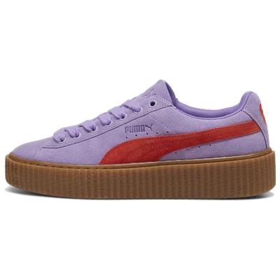 Fenty x Creeper Phatty Lavanda Rosso Bruciato Sneakers Unisex Viola Lavanda-Alert Gomma 396403-03
