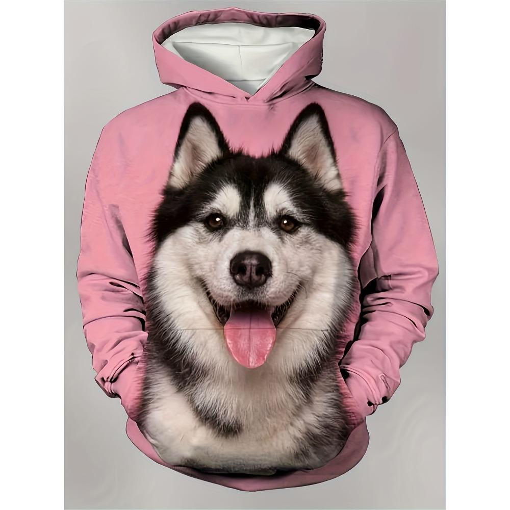 Pet Dog Pitbull Mikiny Pánska Mikina 3D tlač Unisex Topy pre dospelých Jeseň Streetwear Mikina s kapucňou Pre mužov Oblečenie