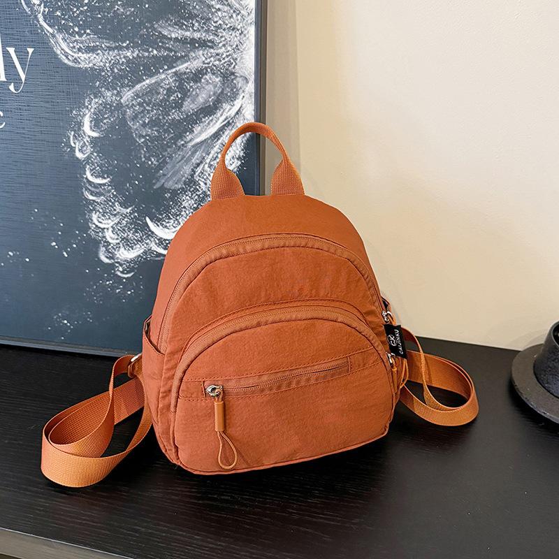 2025 summer new backpack large capacity multi-pocket practical backpack lightweight simple leisure travel commuter bag