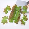 10Pcs Artificial Maple Leaves Fake Fall Leaf Artificial Plants For Autumn Decoration Wedding Home Wreath Christmas Decoration