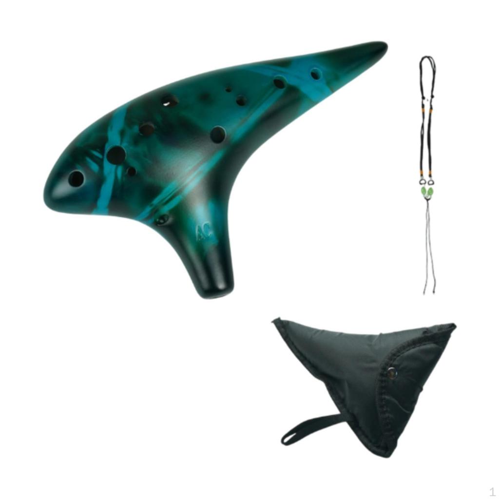 12 Hole Ocarina's Musical Instrument Reiner Ton Beautiful Ocarina for Beginner Gift