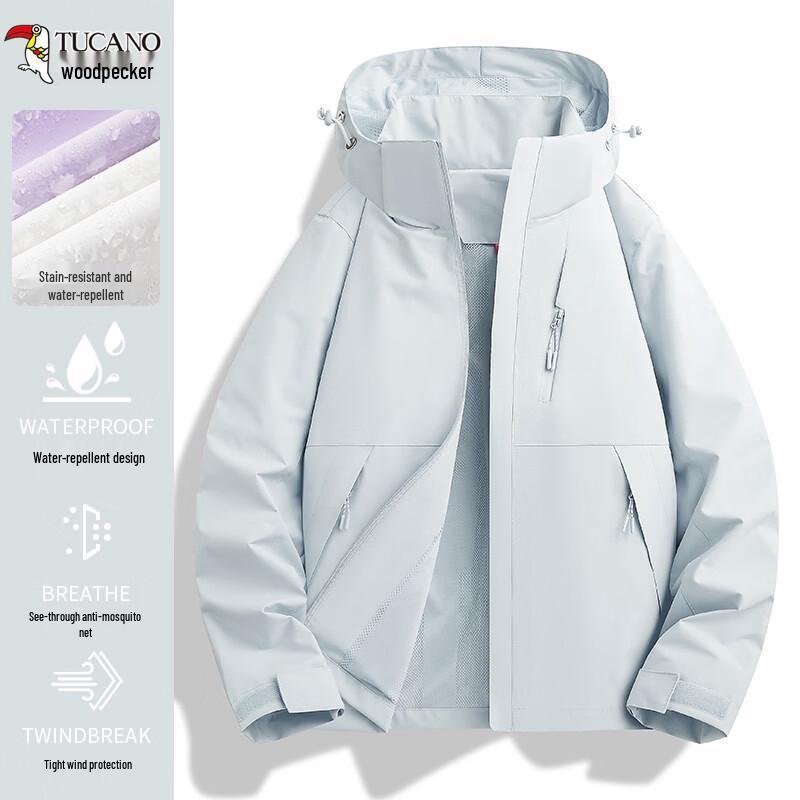 TUCANO Women's Loose Fit Water-Resistant Outdoor Jacket