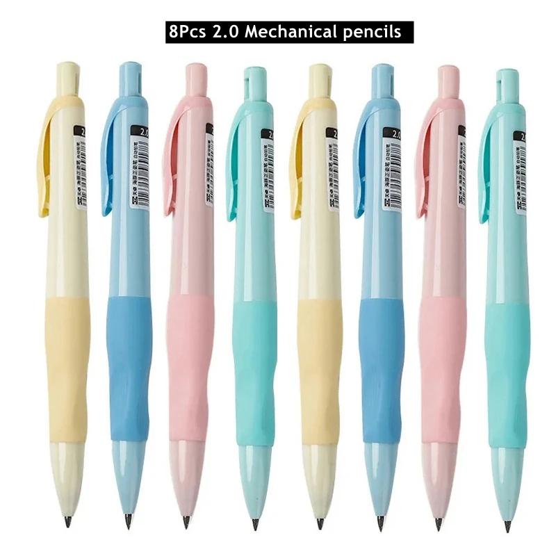 Adorable Dolphin 2mm Mechanical Pencils Collection Carpenter Drafting HB Pencil 20 Mm for Drawing Writing Sketching Kawaii School Supplies