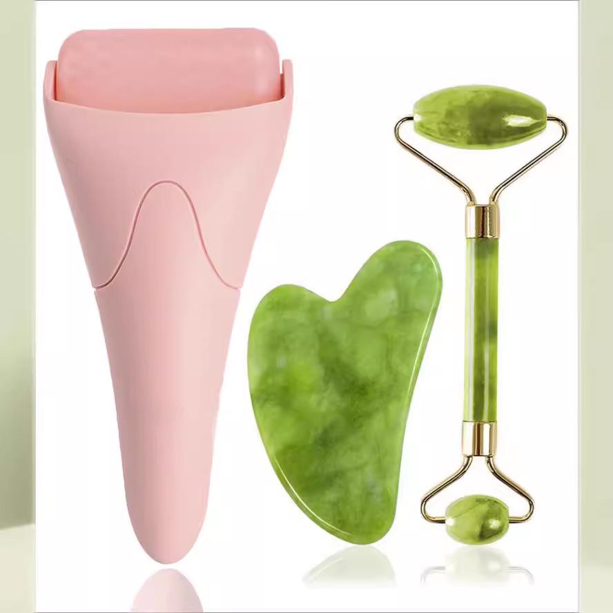 Cross-Border Hot-Selling Ice Roller Micro-Needle Facial Massage & Cold Compress Beauty Tool