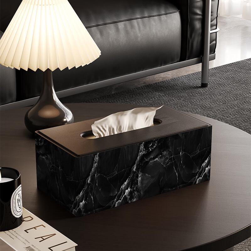 

Light Luxury Multi-functional Desktop Tissue Box