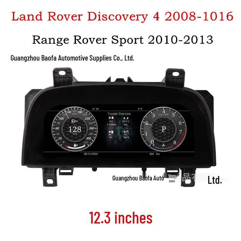 Upgrade Land Rover Discovery 4's central control screen to include Android navigation, LCD climate display, and CarPlay dual-screen features.