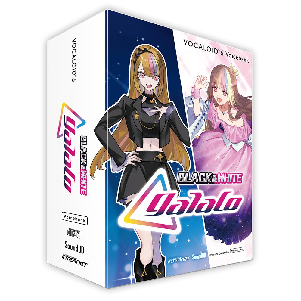 

VOCALOID6 Voicebank galaco BLACK&WHITE