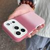 Luxury Gradient 2IN1 Bumper Candy Case For iPhone 17 16 15 14 13 Pro Max Shockproof Macaron Colors Simple Armor Ruggged Cover