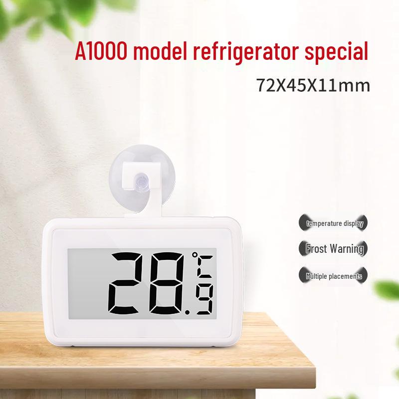 High-Precision Digital Thermometer and Hygrometer for Refrigerators and Freezers