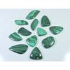 12Pcs Natural Green Malachite Fancy Cabochon Loose Gemstone 275Cts. Lot C-467