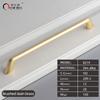 Contemporary and Contracted Boreal Europe Style Furniture Handle Zinc Alloy Cabinet Cabinet Drawer Handle