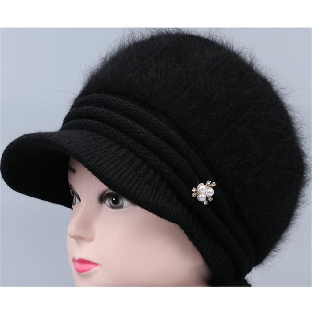 Hats, Women's Hats, Warm Hats, Knitted Hats, Thick Hats, Woolen Hats, Ear Protection Hats