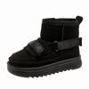 Children's snow boots, winter  styles for boys and girls, big cotton shoes with plush winter shoes, baby snow cotton