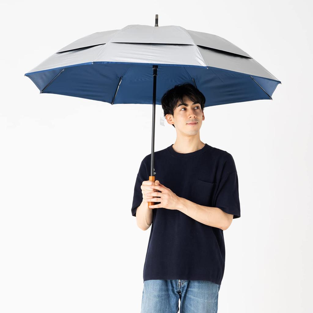 UV for both sunny and rainy golf light heat strong wind jump cool long umbrella Men's parasol, protection, days, umbrella, blocking, blocking, large,