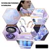 Semiconductor Hanging Necks Fan Bladeless Rechargeable Digital Display Fan Portable Cooling Gadget for Adults and Kids