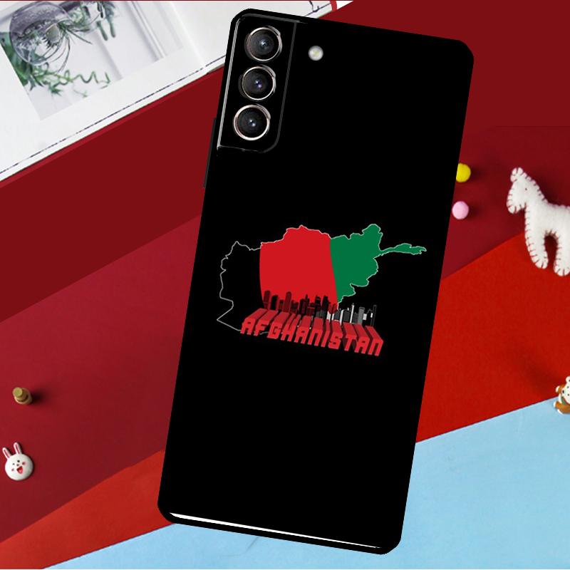 Afghan Afghanistan Flag Banner Funda For Samsung Galaxy S26 S25 S24 S21 S22 S20 Ultra S9 S10 Plus S23 FE S25 FE Phone Case