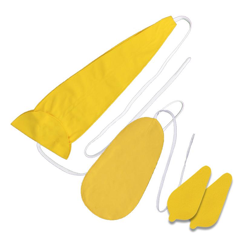 Alto and Tenor Saxophone Cleaning Cloth Set for Inner Chamber Maintenance and Absorbent Cloth Set