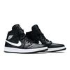 Air Wmns Air Jordan 1 Mid Svart Vit BQ6472-011