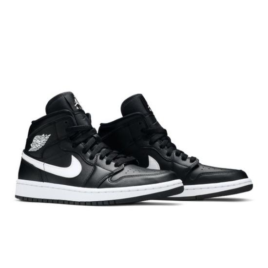 Air Jordan Wmns Air Jordan 1 Mid Черный Белый BQ6472-011 EU 36 чёрный/белый