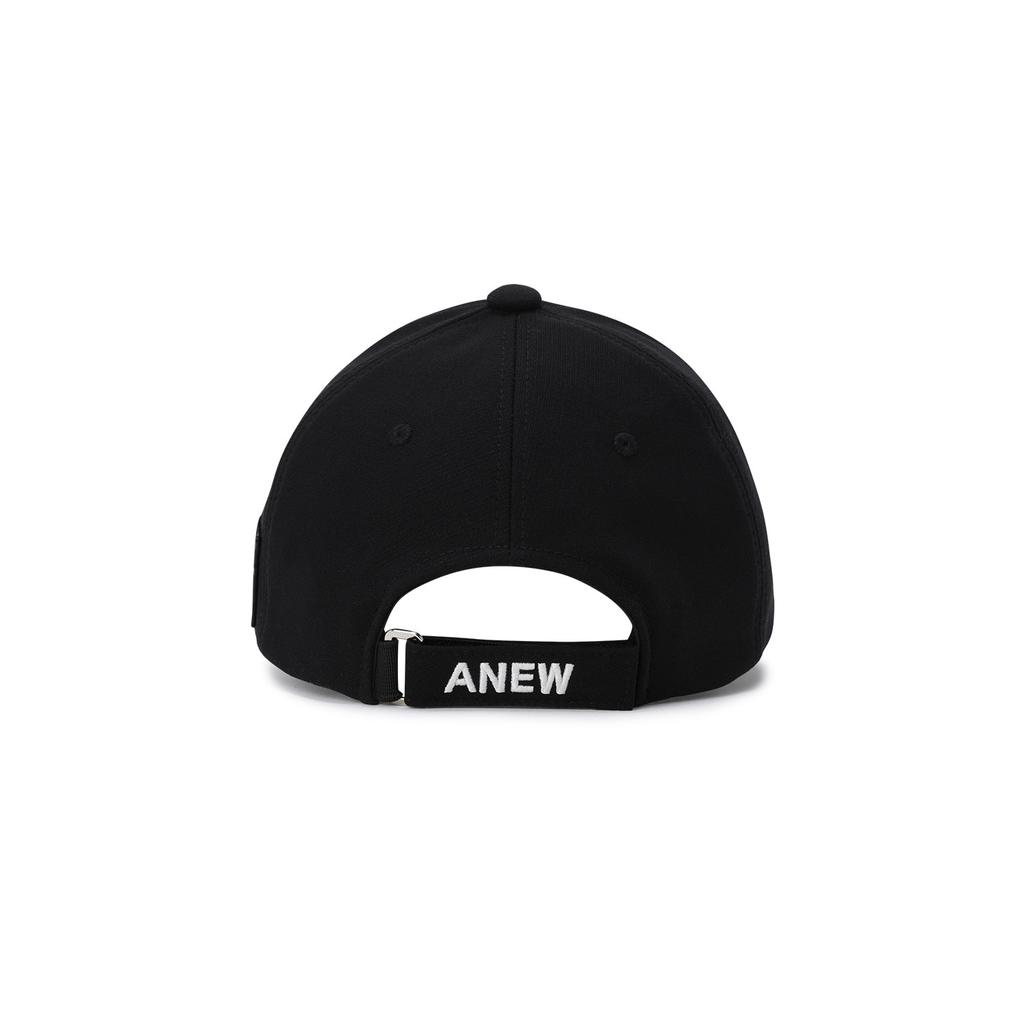 ANEW GOLF Uni Essential Cotton Cap_Bk