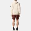 Stone Island Solid Color Hooded Zip Sweater Unisex sweater Ivory K1S156100021S0060V0193