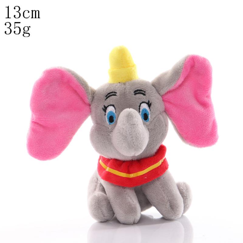 

13CM 23CM Disney Cartoon Dumbo Plush Toys Anime Cute Fly Elephant Dumbo Model Dolls Soft Stuffed Plushies Toys For Kids Gift