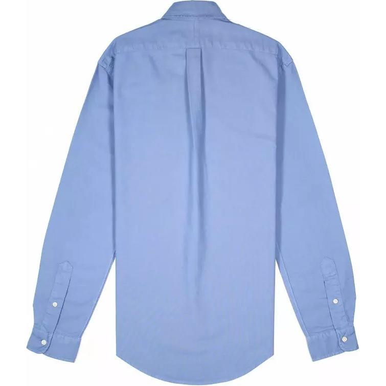 Polo Ralph Lauren Logo Embroidered Button-Down Slim Fit Long Sleeve Shirt Men shirts Blue 710723610-010