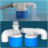 Plastic Automatic Water Control Valve 1/2 3/4 White&blue Water Controller Valve Float Ball Valve Internal Installatio