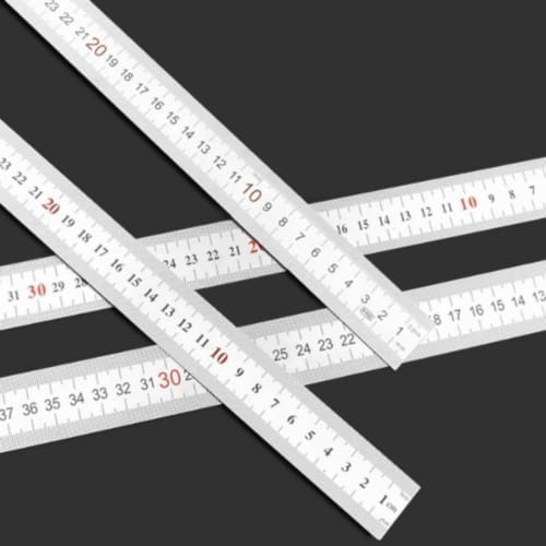 FiveLn Stainless Steel Angle Ruler, 90 Degree Right Angle Ruler, Straight, Ergonomically Designed, Labor-Saving, Aluminum Alloy Metal Woodworking Hard