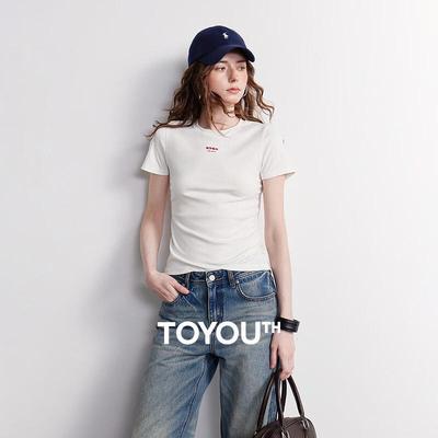 Chuyu Women's Slim Fit Cooling Lyocell Cotton T-Shirt