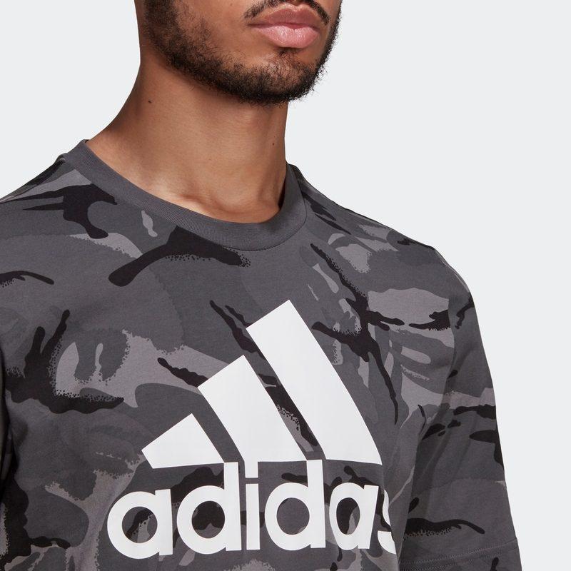adidas T Shirts Men's Black Crew Neck Moderate Straight Fit GK9951