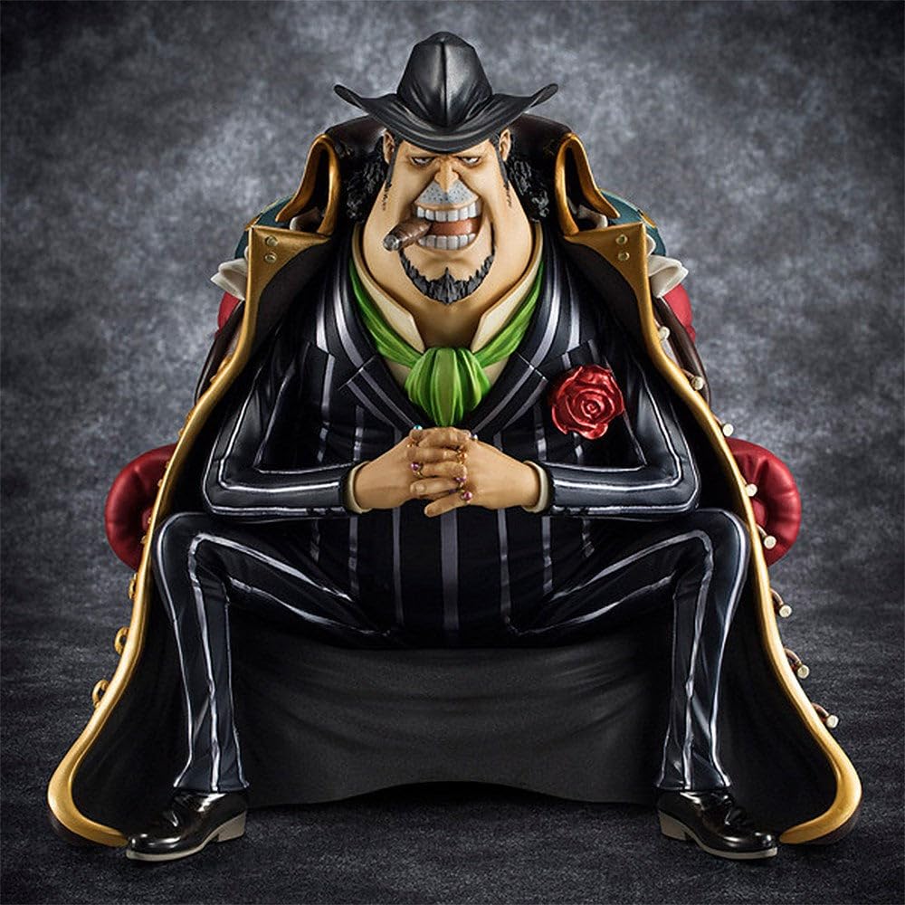 One Piece Capone Bege Komplette Figur Treasure Jump Charaktere Mugiwara Portrait.Of.Pirates „S.O.C“ „Gang“ 1/8 (Mega Shop, Geschäft, Geschäft, etc.. begrenzt)