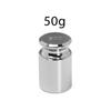 Accurate Calibration Set Stainless Steel Weight Chrome Plating Scale Weights Set For Home Kitchen Tool 1/2/5/10/20/50g/100g