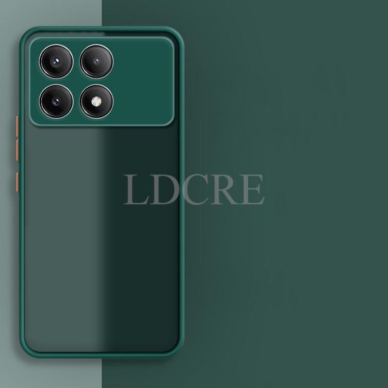 

Для Xiaomi POCO F6 Pro Чехол Силиконовый ТПУ Матовый Чехол POCO F6 Pro Чехол POCO F6 Pro Чехол POCO F6 Pro Защитный Чехол для Телефона Прозрачный Задний Чехол POCO F6