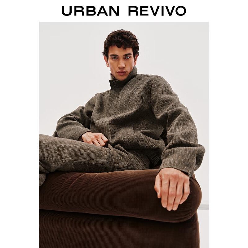 UR2025 Men's Amber Flow Retro Oversized Jacket