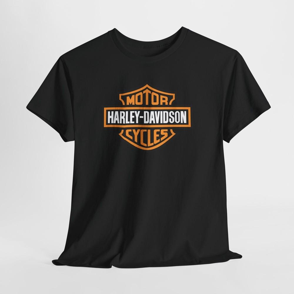 Harley-Davidson Black T-Shirt – Unisex Motorcycle Tee for Men or Women