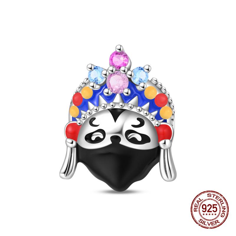 Copper Charms Fits Charm 3Mm Original Bracelet Necklace Womens Blue And Green Monster Charm Beads Diy Fine Jewelry Gifts