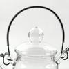TEATSIGHT Heat-Resistant Glass Teapot, Vertical, Heat Resistant: -20°C To 120°C, Transparent, 360ml
