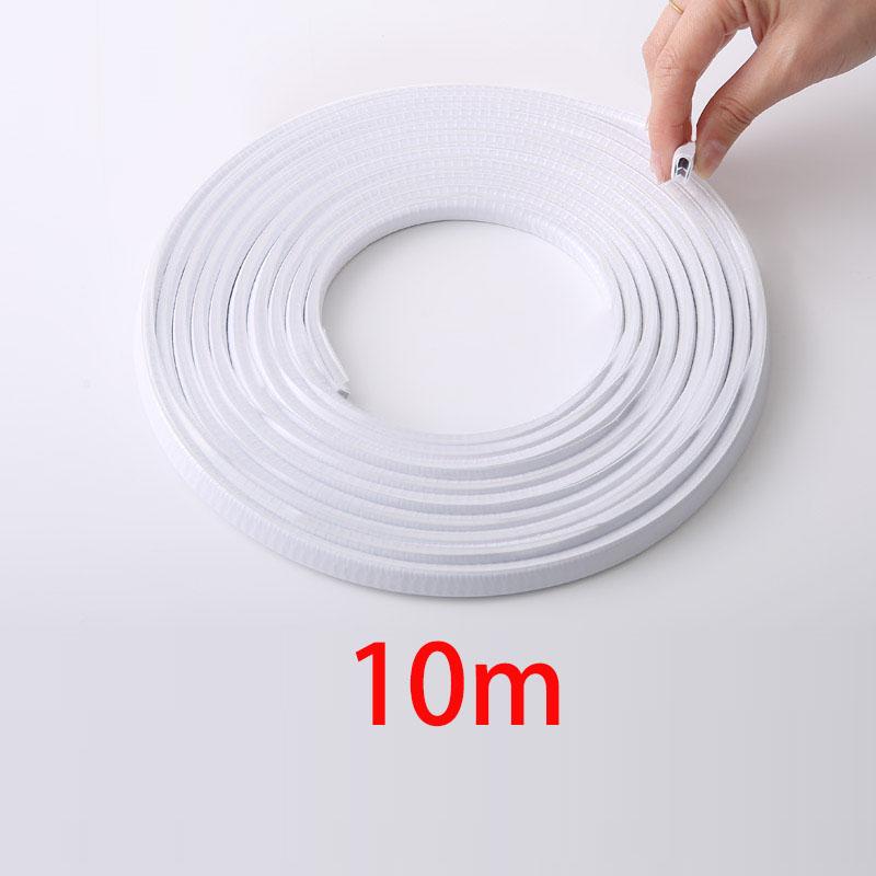 Car Door Protector Edge Scratch Strip Guard Trim Automobile Door Anti Collision Protection With Steel U Shape Edge Rubber Seal Interior Mirrors 6