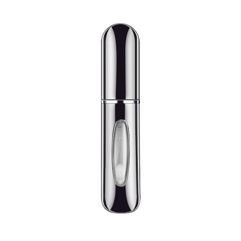 Aluminum 5ml Rechargeable Metal Perfume Portable Makeup Bottle