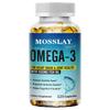 High-concentration Deep-sea Fish Oil Omega-3 Capsules, 1500 Mg Fish Oil Per Serving, Rich In EPA and DHA, Suitable for Adult Use.