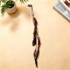 1/3Pcs Hair Accessories Vintage Bohemian Tassel Hair Clips With Faux Feather Design For Parties Balls And Beach-Style Outfits