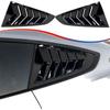 15-23 Ford Mustang Rear Side Window Louvers – Modified Trim Accessories