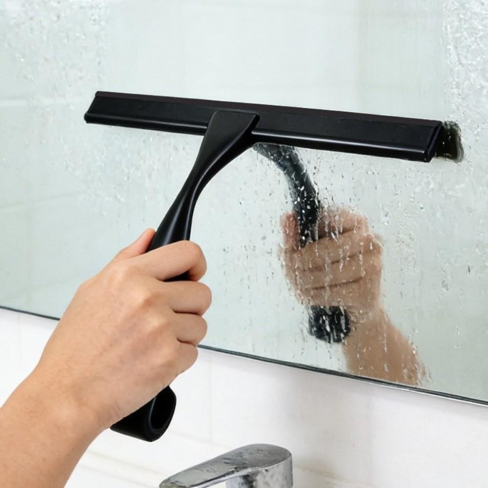 Manual Glass Wiper Stainless Steel Window Wiper Multifunctional Glass Scraper Shower Doors