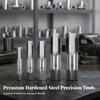 5 Pieces NPT Pipe Tap Precision Tool High-Strength for Plumbing