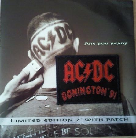 

7inch Record ACDC Are You Ready B8830X ATCO RECORDS 1991 UK Rock Used